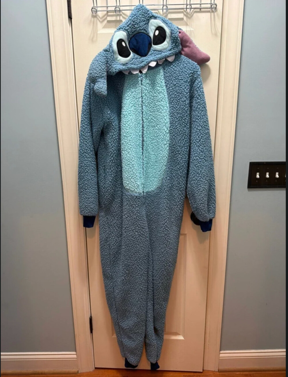 Lilo and Stitch One Piece Stitch Costume Adult Small Halloween Jumpsuit